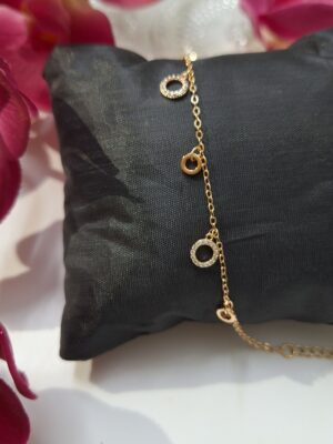 Zircon Rings Bracelet - Image 2